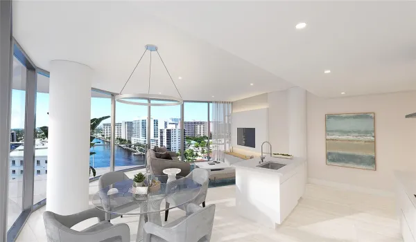 Artist's rendering of the unit