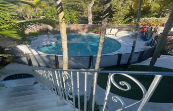 View from unit to the pool