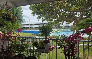 View from your private balcony!