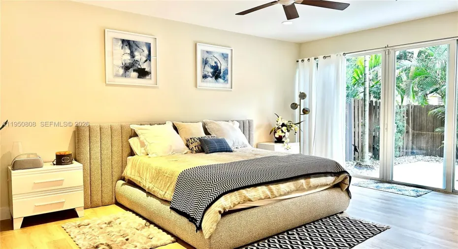 Master Bedroom on First Floor