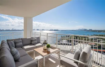 outdoor living at its best with views to enjoy day or night virtual staged