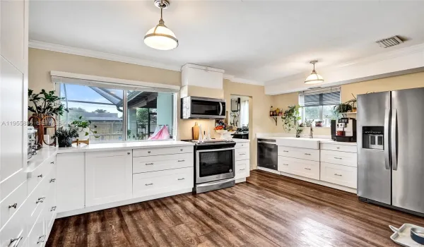 Open kitchen ......
