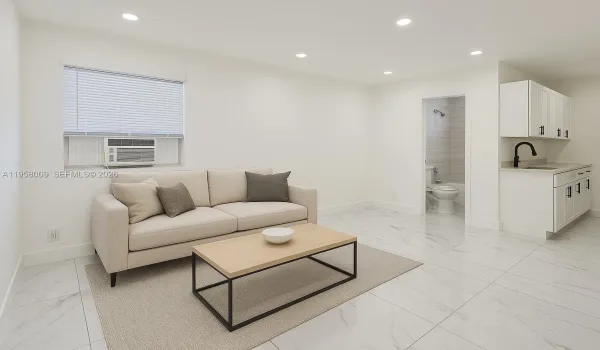 The unit is UNFURNISHED- This photo is VIRTUAL STAGED FOR VISUALIZATION
