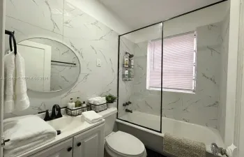Digitally Staged Bathroom
