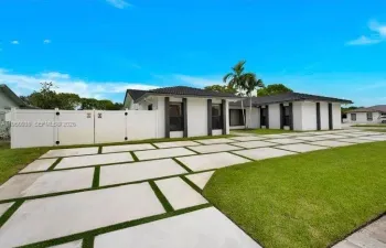 Front house corner house