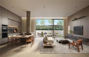 Living and dining area