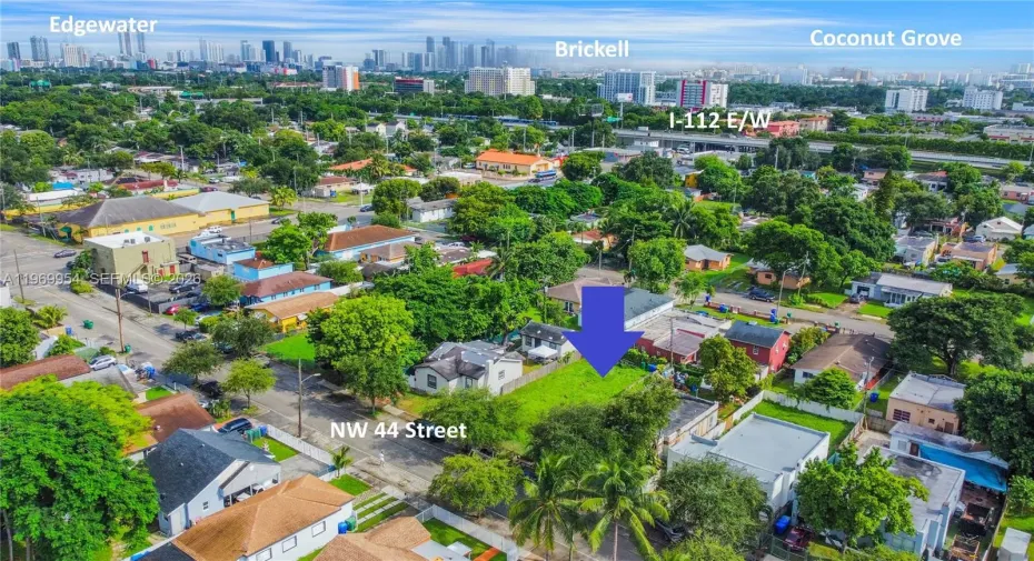 Central duplex zoned lot in Miami, FL
