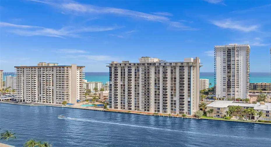Welcome to The Allington Apt 10A with the most stunning tranquil views of the Intracoastal and Ocean from the wrap around balcony.