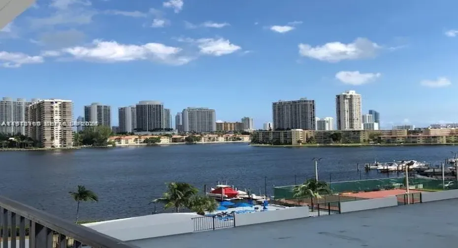 Actual view from unit