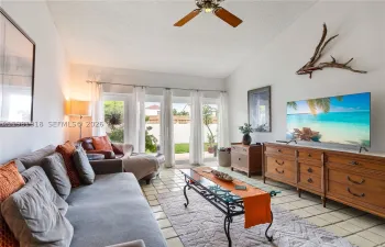 French doors to patio impact