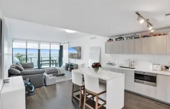 Kitchen Island belonged to the last Tenants.