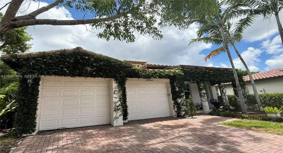 front house 2/ car garage