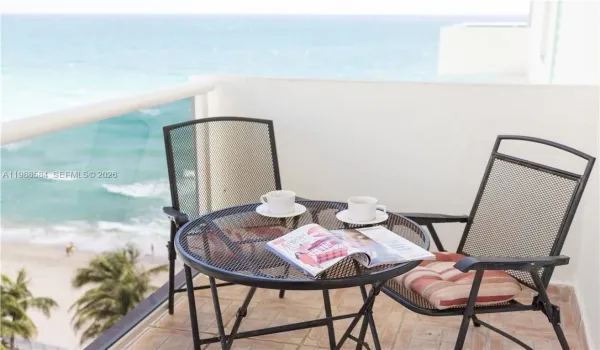 Ocean View from the Balcony