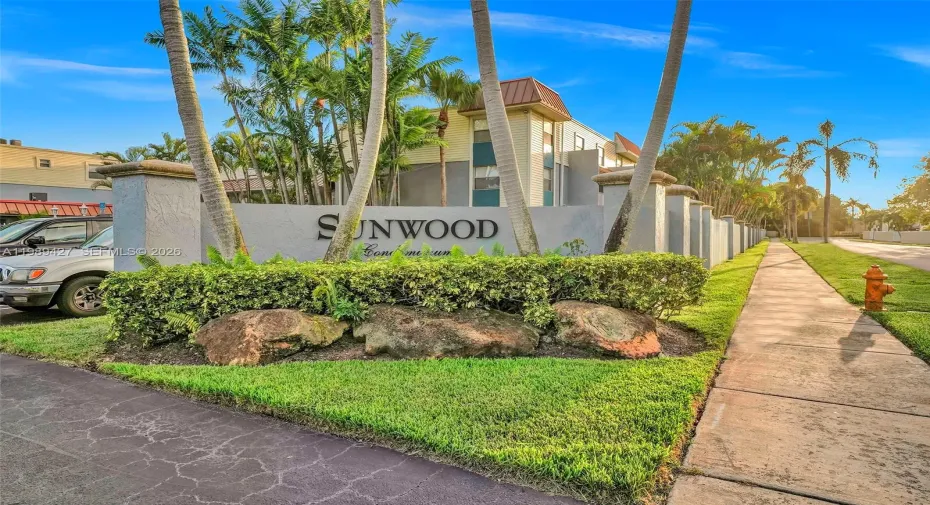 Sought after Sunwood is a gated community located just blocks from Coral Gables