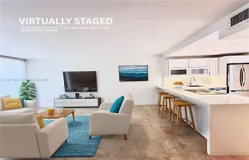 Design Idea - Virtually Staged. 
3301 N Country Club Drive, Unit #410, Aventura, FL 33180. Bravura Condo. For Sale! Make an offer NOW!