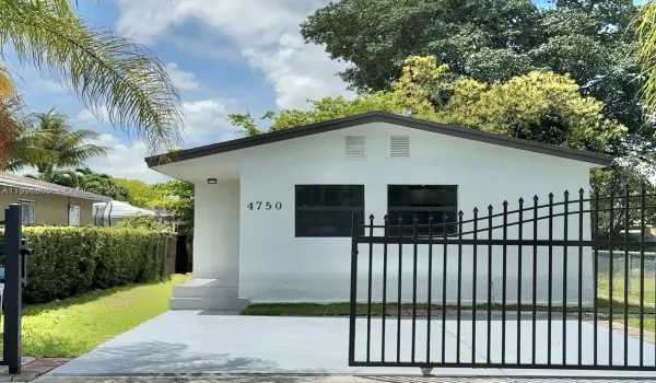 Fully renovated detached single-family home in the heart of Allapattah. Features modern textured stucco facade and a secure new sliding fence with brand-new major systems (Roof, A/C, Electrical) and a freshly painted exterior. Spacious paved driveway included.