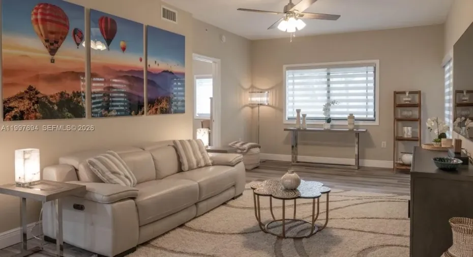 Main living area view from Dining area