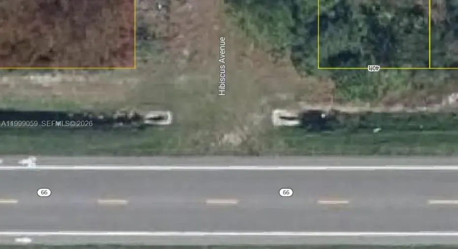 Hibiscus Avenue on  Highway 66