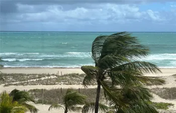 View from the master bedroom