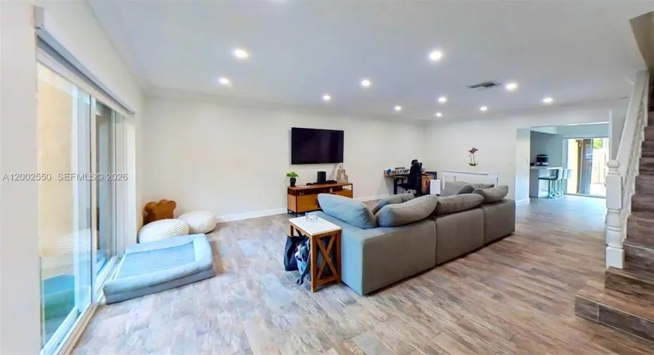 VIEW FROM FRONT DOOR ENTRY