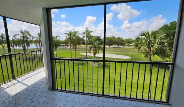 View from balcony
