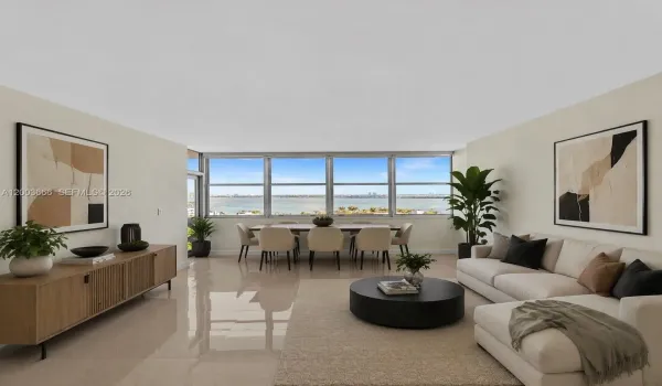 Virtually rendered furniture and decor