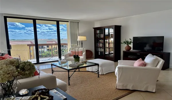 The living area providing a South view!