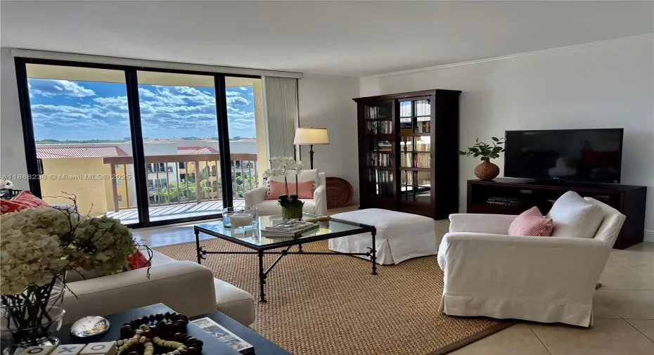 The living area providing a South view!