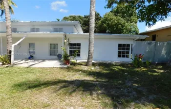 Lots of parking space in the front.