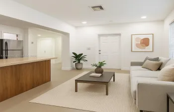 The unit is UNFURNISHED- This photo is VIRTUAL STAGED FOR VISUALIZATION
