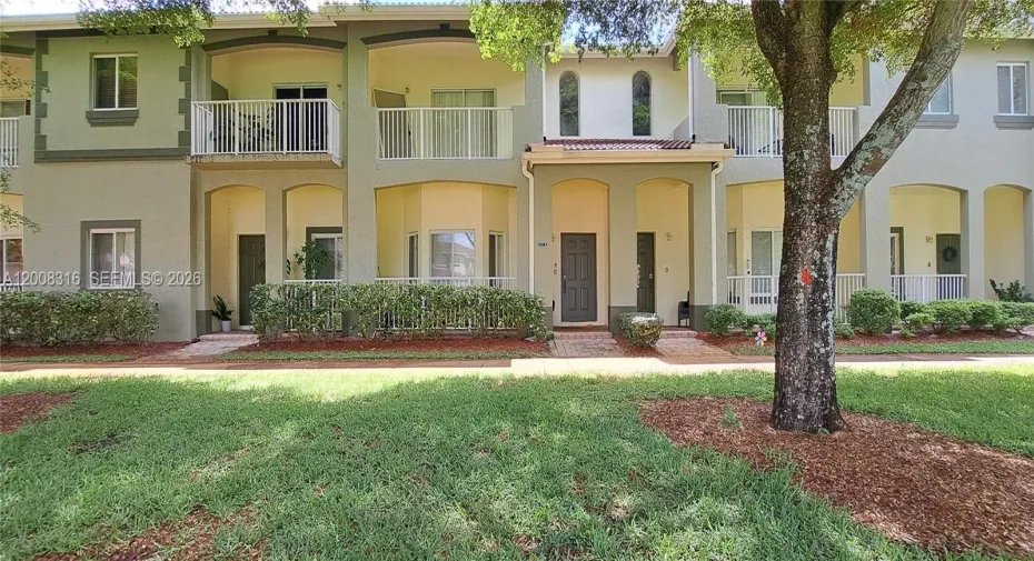 Front of Townhome