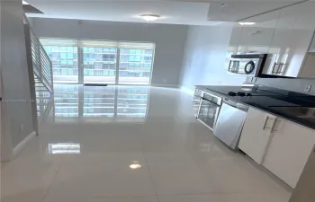 Kitchen-living dining room