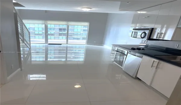 Kitchen-living dining room