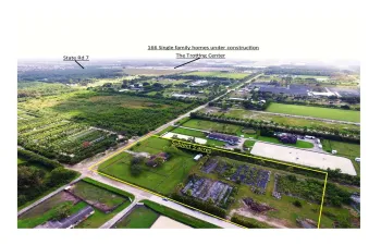 top cut park lane 5 acre aerial without