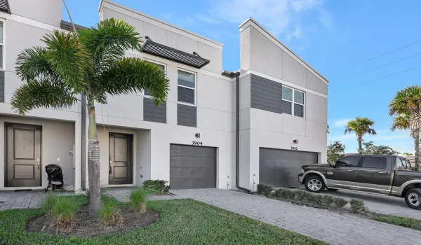 Front of Home Faces East