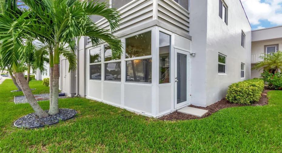 VIEW FROM REAR OF HOME- IMPACT GLASS