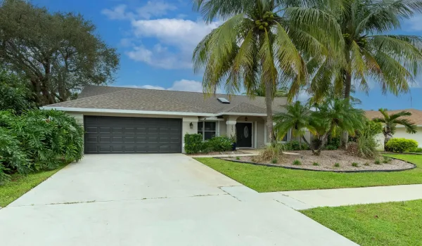 Pool home with oversized driveway