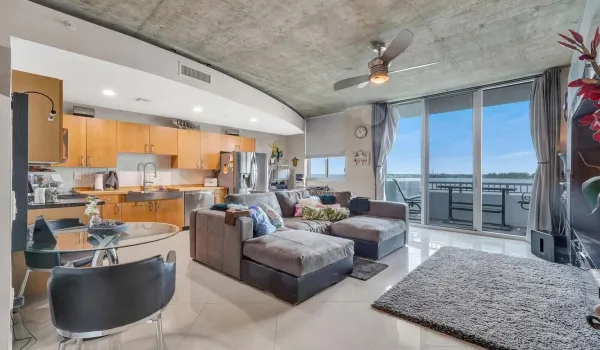 A room with a View! Includes 2 parking spaces & 2 storage units on the same floor...