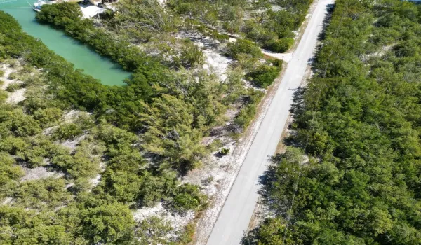 birdseye view of coco plum key property