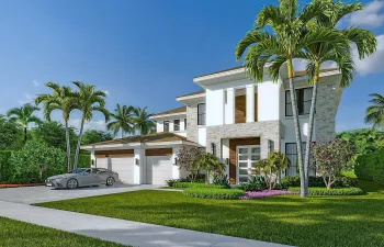 Contemporary Architectural Style ~ Eye Catching Curb Appeal!