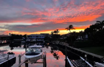 Gorgeous sunsets outside your door