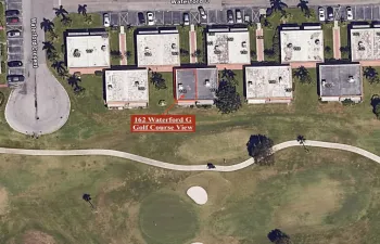 Satellite Photo Golf Course View