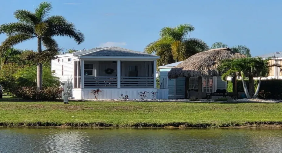 view from lake