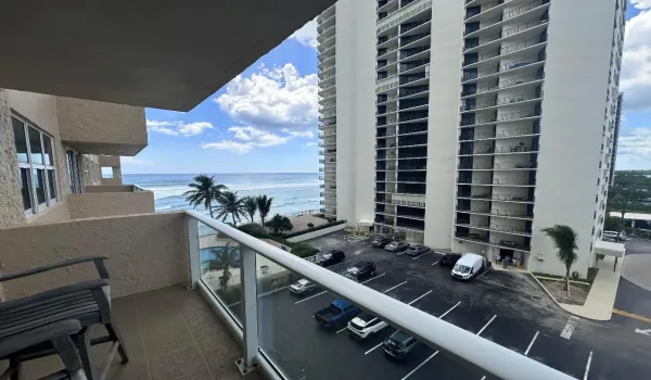 View from balcony