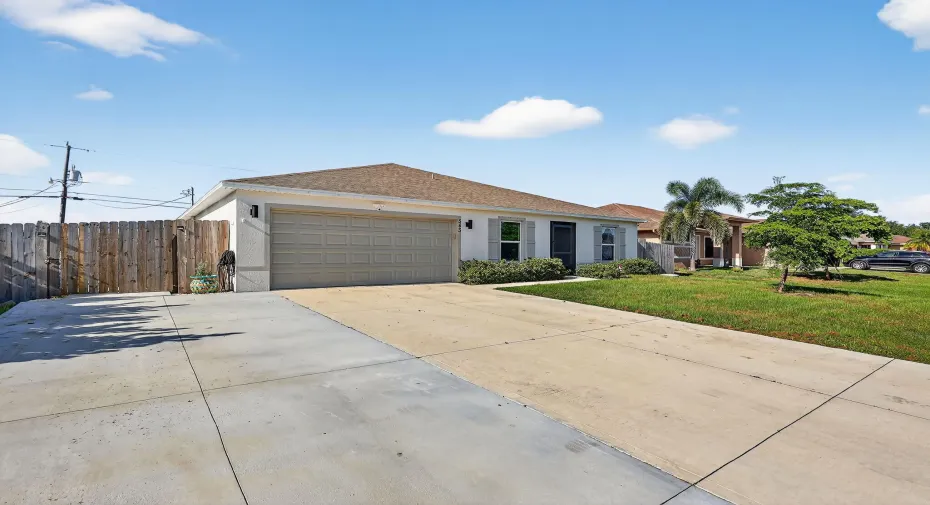 Massive Driveway