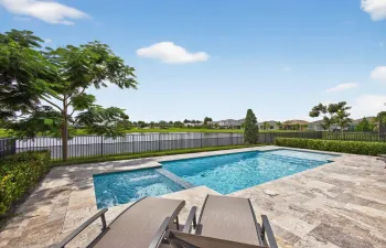 Custom Pool with Water View