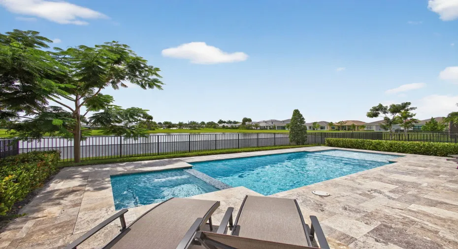 Custom Pool with Water View