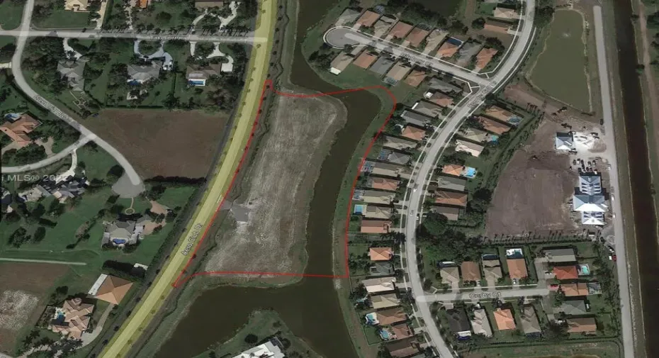 LOT 7 AERIAL VIEW