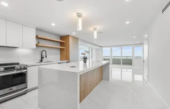 Completely upgraded kitchen, new appliances with pop up countertop outlets.