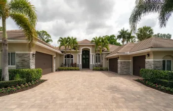 Expansive Driveway to Front Door